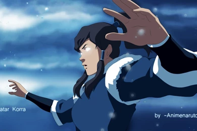 Korra In Avatar State   Color By IFeerGirl On DeviantArt