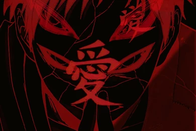 Red Gaara By Sokar666 On DeviantArt