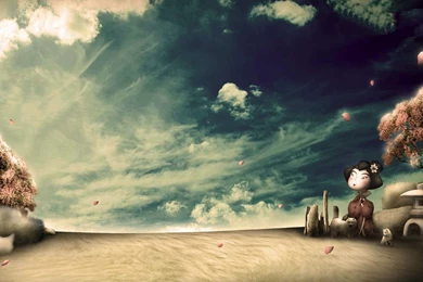 Interesting Fantasy Asian Themed Tablet Phone Wallpaper Backgrounds ...