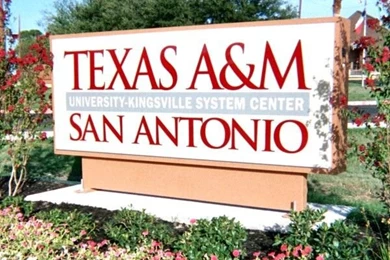 University Sign For Texas A & M University   Kingsville