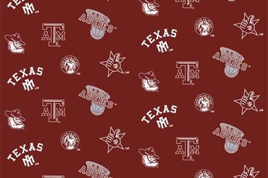 Texas A And M University Fabric Super Soft Collegiate Classic ...