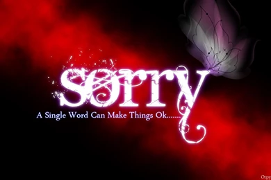 Download And Say Sorry Wallpapers To Your Friend