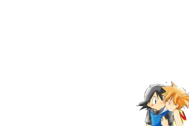 Ash Ketchum Misty Pokemon Pokemon Ash White Backgrounds Wallpapers ...