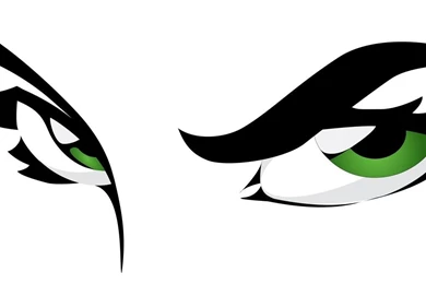 Eyes Graphics Green Vector White Backgrounds Wallpapers ...