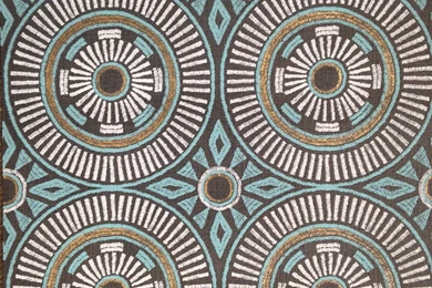 Direct Aztec Fabric Style Inca Tribal Motif Vinyl Wallpapers J11605