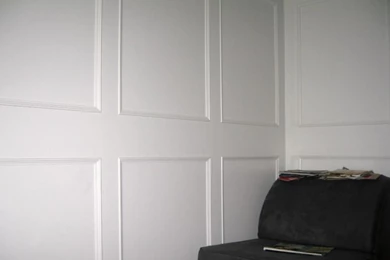 Painting Wood Paneling 1 — Panel Remodels : Wood Paneling Walls ...