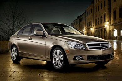 Mercedes   Benz C Class 30357   Automotive Wallpapers   Traffic