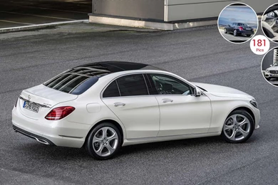 2015 Mercedes Benz C Class C 250 BlueTEC Avantgarde   Top