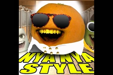 Annoying Orange   Nya Nya Style   YouTube