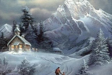 Christmas Scene Wallpapers   29697