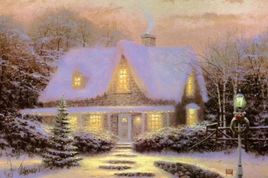 Christmas Scenes Wallpapers   Wallpapers Cave