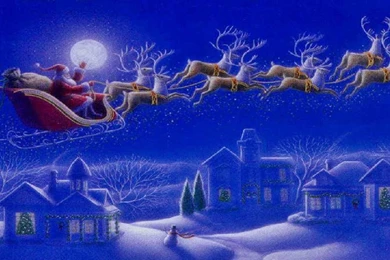 Xmas Scenes Wallpapers