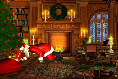 Free Wallpapers By ART TLC, Wallpapers TLC, Christmas Scenes ...