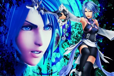 Games Movies Music Anime: My Kingdom Hearts Birth By Sleep Aqua ...