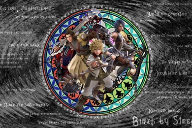 KH:BBS  Wallpapers 1 By Axellea On DeviantArt