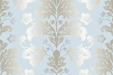 CHR11658 Light Blue Modern Damask   Camila   Christel Wallpapers By ...