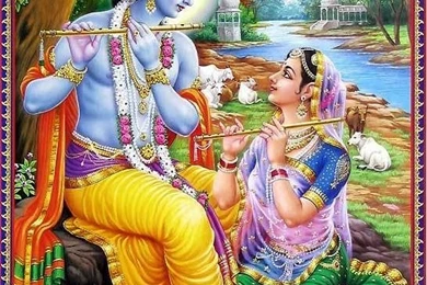 Radha Krishna Pictures Mobile Wallpapers