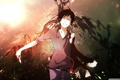 Durarara Orihara Izaya HD Desktop Wallpapers : Widescreen : High ...