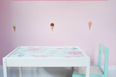 IKEA Hack: Latt Table And Chairs   The Sweetest Digs