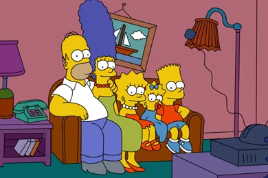 Bart Simpson Homer Simpson Lisa Simpson Maggie Simpson Marge ...