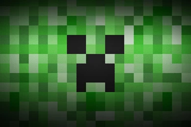 1280x720px Minecraft Creeper Face Screenshot