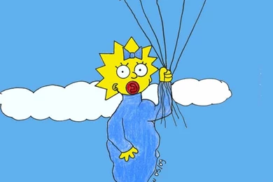 Maggie Simpson  UP By The sashimi frog On DeviantArt