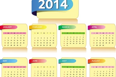 Calendar 2014 Normal Wide Photos