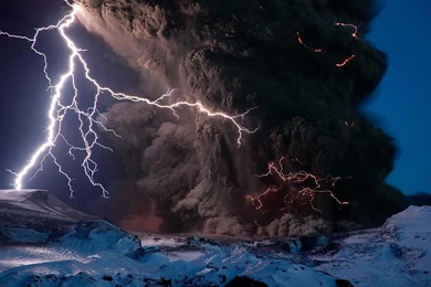 Volcano Eruption In Iceland PC Wallpapers   New HD Wallpapers