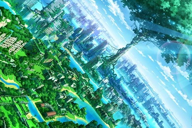 Landscape Anime HD Wallpapers