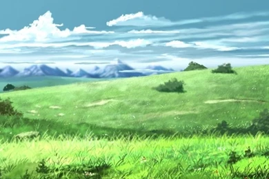 Anime Landscape iPhone 5 Wallpapers