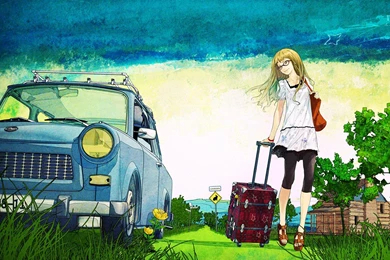 Beautiful Views: 10 Amazing Anime Landscape Paintings   Design Hey ...