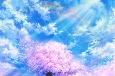 Anime, Landscape Wallpapers HD