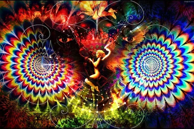 Psychedelic WaLLPAPER WIA009   Wallpaperinside