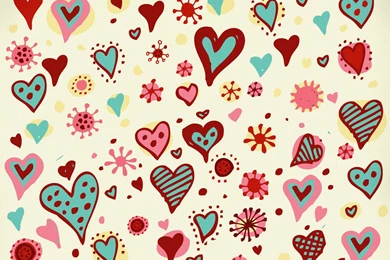 Colorful Hearts Wallpapers   Wallpapers Cave
