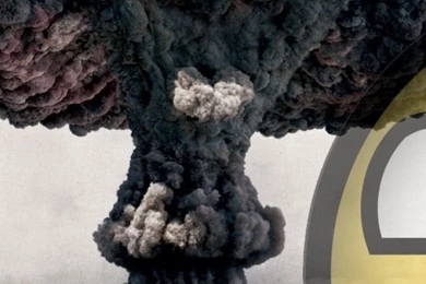 Nuclear Explosion Awesome Smiley iPhone 5 Wallpapers