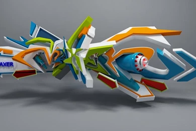 Maxer 3D Graffiti Wallpapers HD