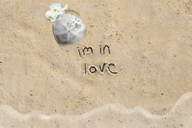 I'm In Love Sand Wallpapers By Sxhi On DeviantArt