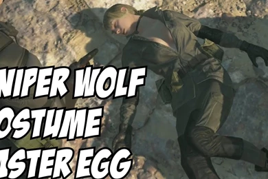 Quiet In Sniper Wolf Costume Easter Egg Metal Gear Solid V: The ...