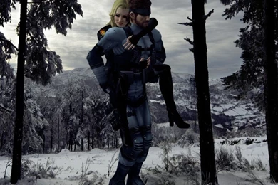 DeviantArt: More Like Solid Snake X Sniper Wolf 2 By Solid Snake MGS