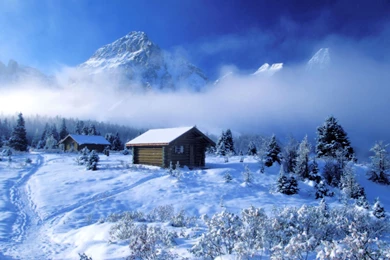 Snow House Desktop Wallpaper, Snow House Images