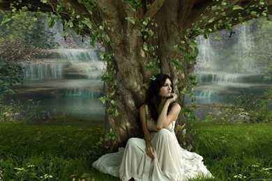 Beautiful Fantasy Girl Wallpapers 02 ~ Only Sweet Angel