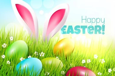 Easter Egg With Grass Backgrounds Art Vector 02   Vector Backgrounds ...
