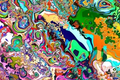 Trippy Colorful iPhone 5 Wallpapers