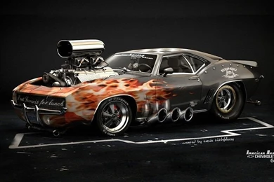 Chevrolet Camaro 1969 Hot Rod American Muscle Rods Classic Engine ...