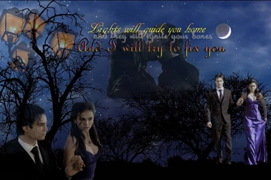 Delena   Fix You   The Vampire Diaries Wallpapers (12358929)   Fanpop