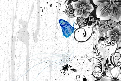 Wallpaper, Graphic, And Vector: Butterfly Abstract Wallpapers