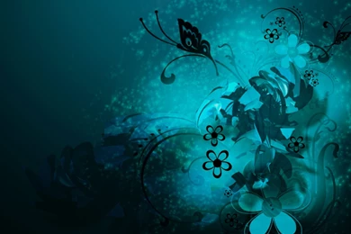 Blue Abstract, Butterfly, Floral, Flower, 1920x1200 HD Wallpapers ...