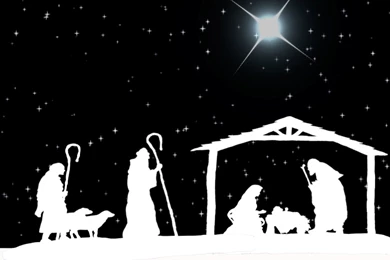 Nativity Scene Christmas Motion Backgrounds   Free Worship Loops