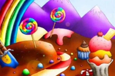 Candyland Board Game Layout