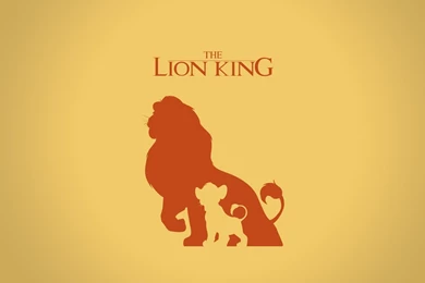 Minimalistic, Movies, Vector, Digital Art, The Lion King :: Wallpapers